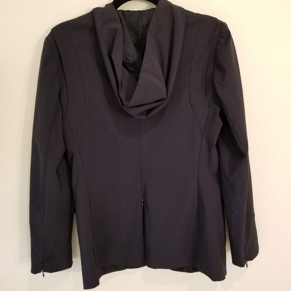 SOLD! Sa Va Canada Women's Black Hooded Jacket - Picture 7 of 8